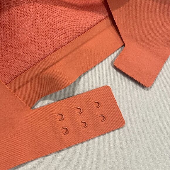 ~ Victoria Sport 32DD/E Angel Max Sports Bra Peach/Pink Firm Support Adjustable - Picture 11 of 14